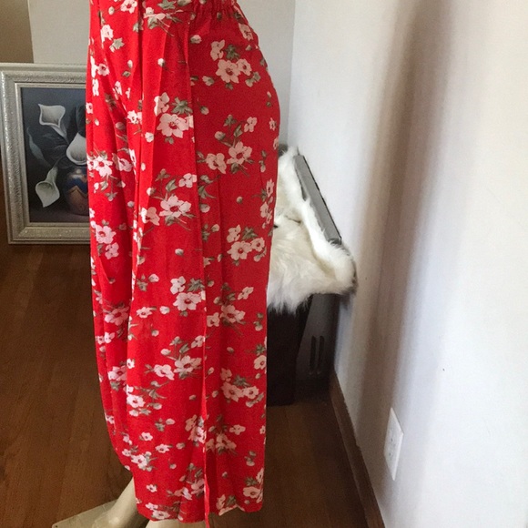 Floral Red two piece Set - Picture 7 of 8